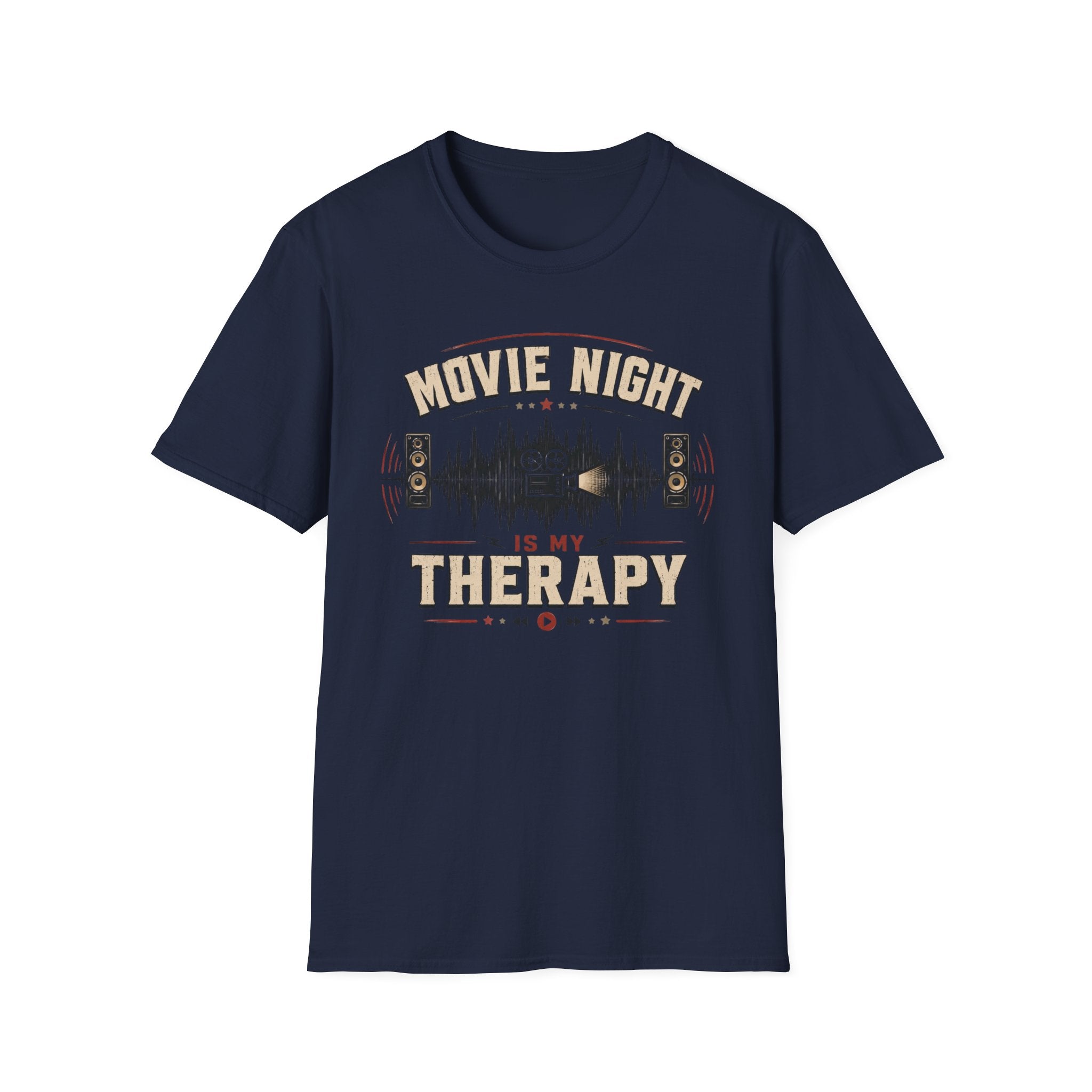 Movie Night Is My Therapy II T-Shirt