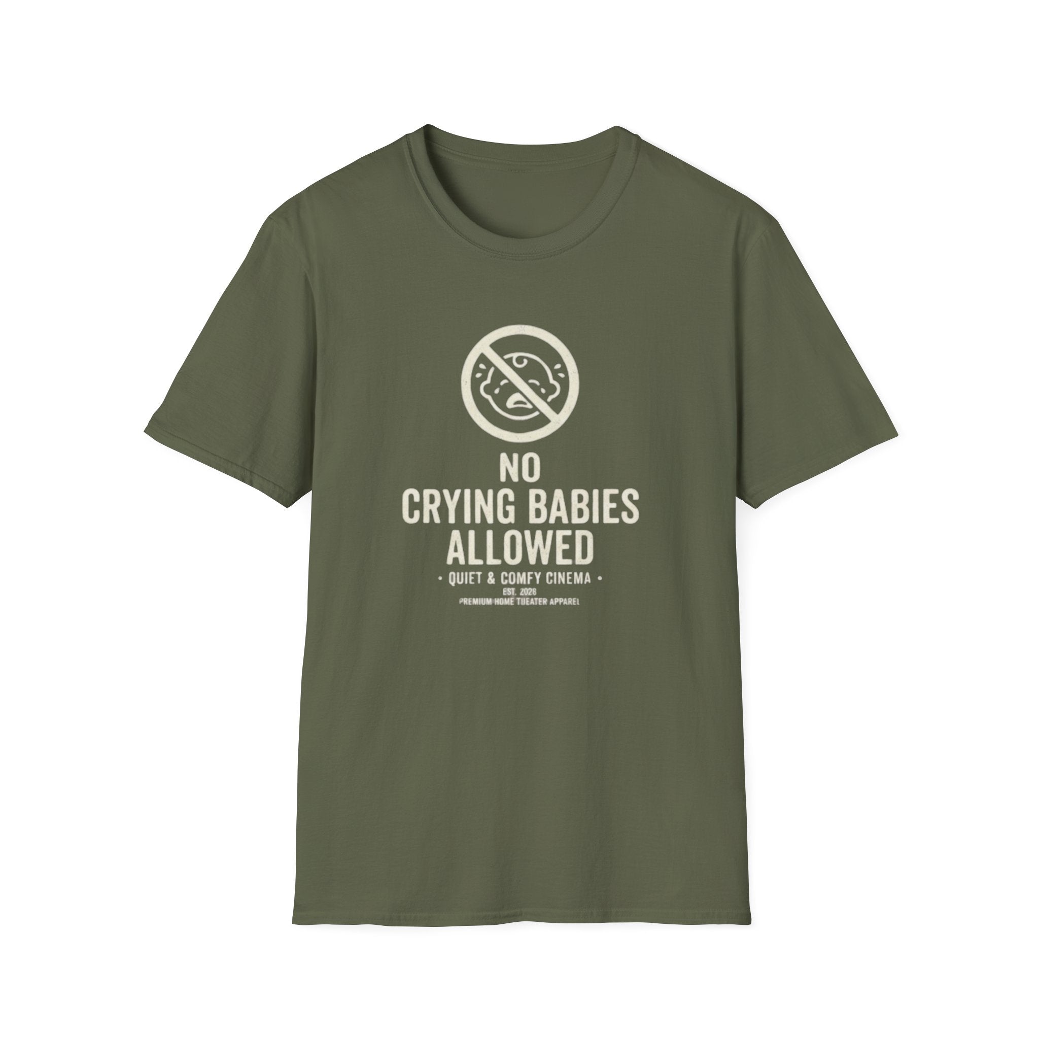 No Crying Babies T‑Shirt