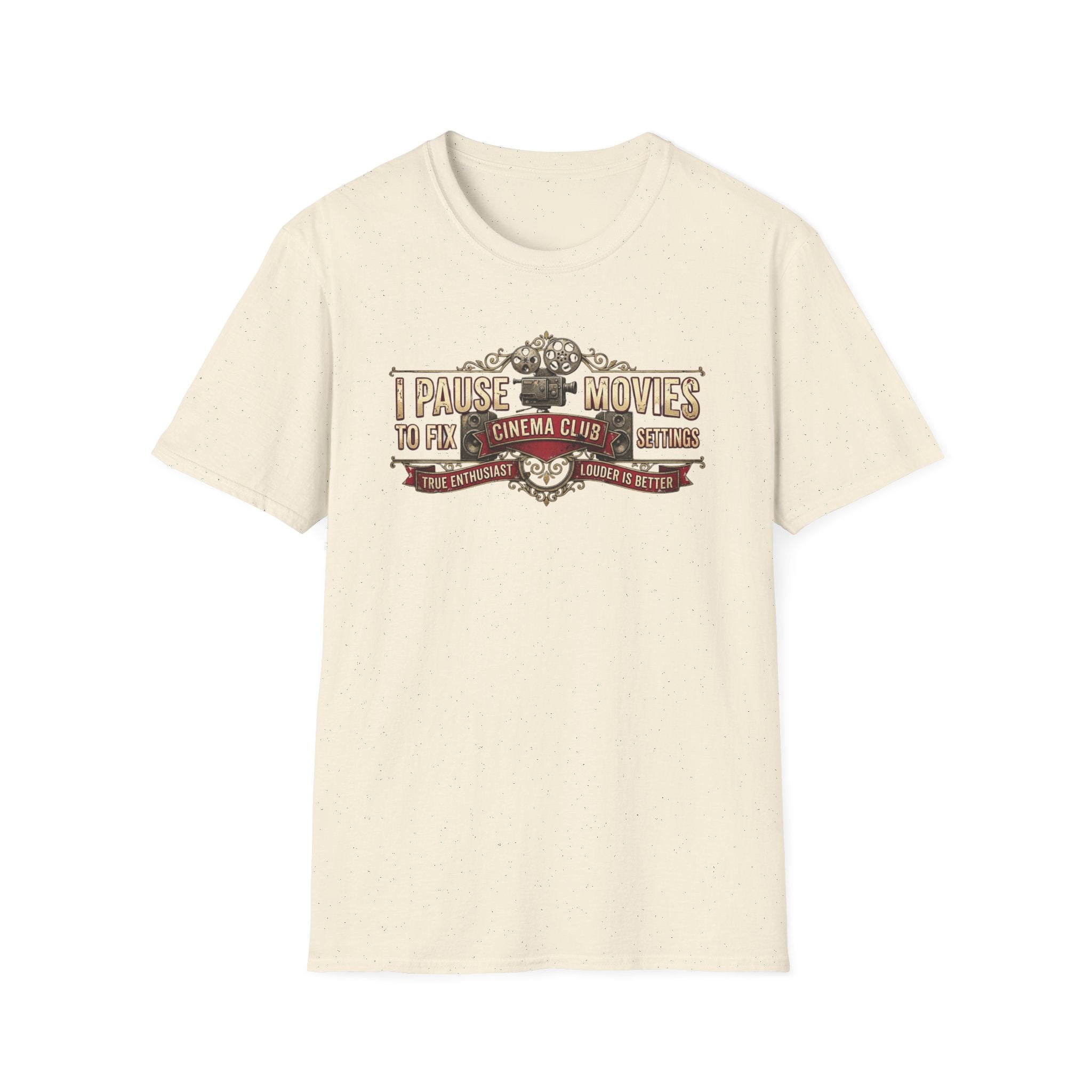 Pause Movies to Fix Settings T-Shirt