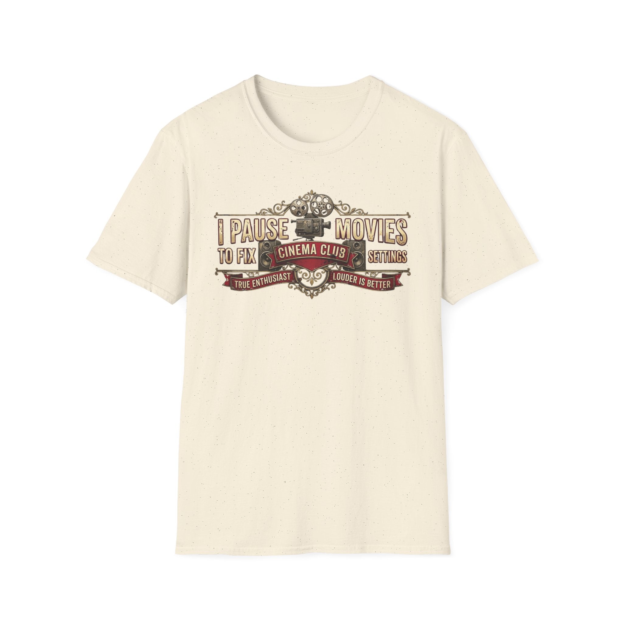 Pause Movies to Fix Settings T-Shirt