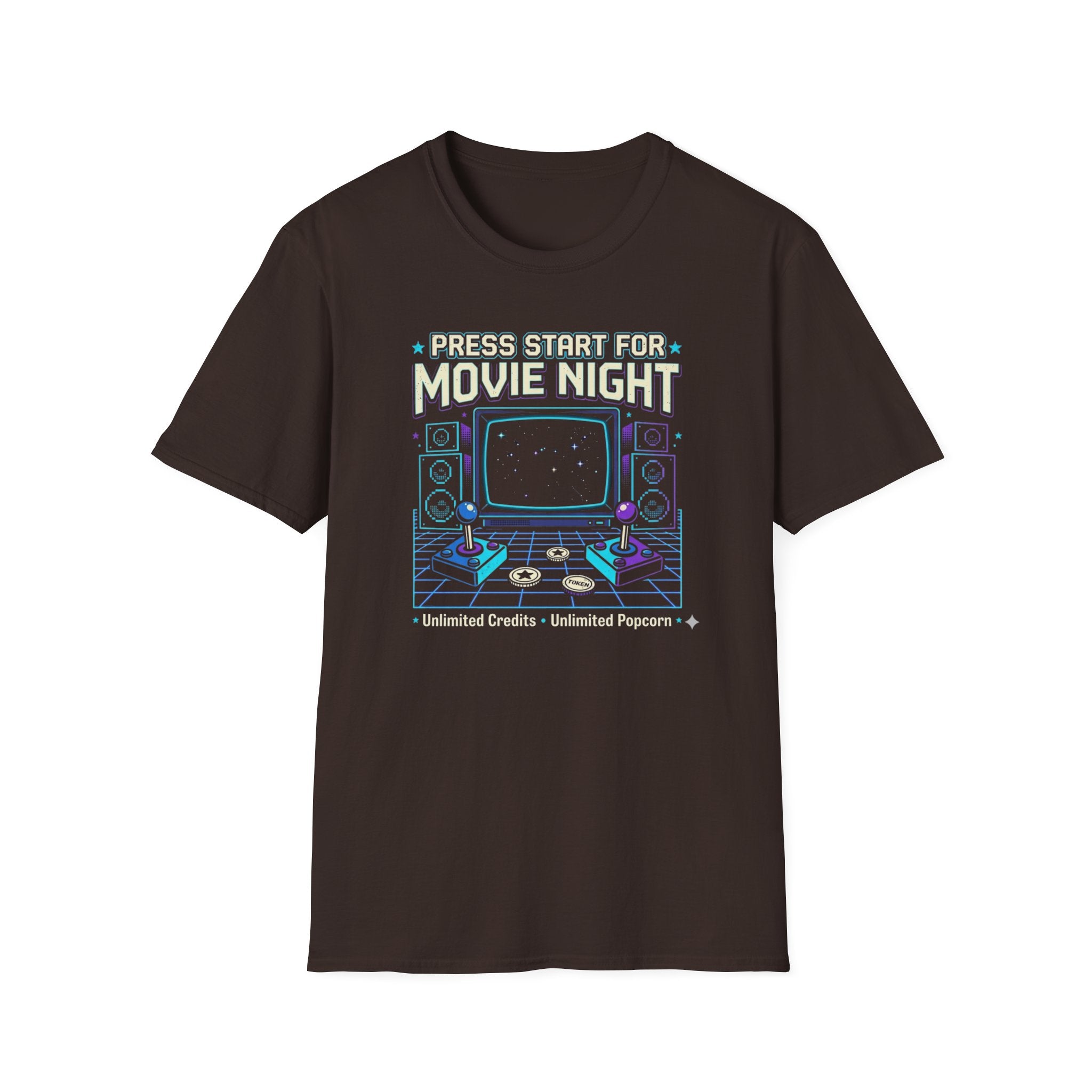 Press Start for Movie Night T-Shirt