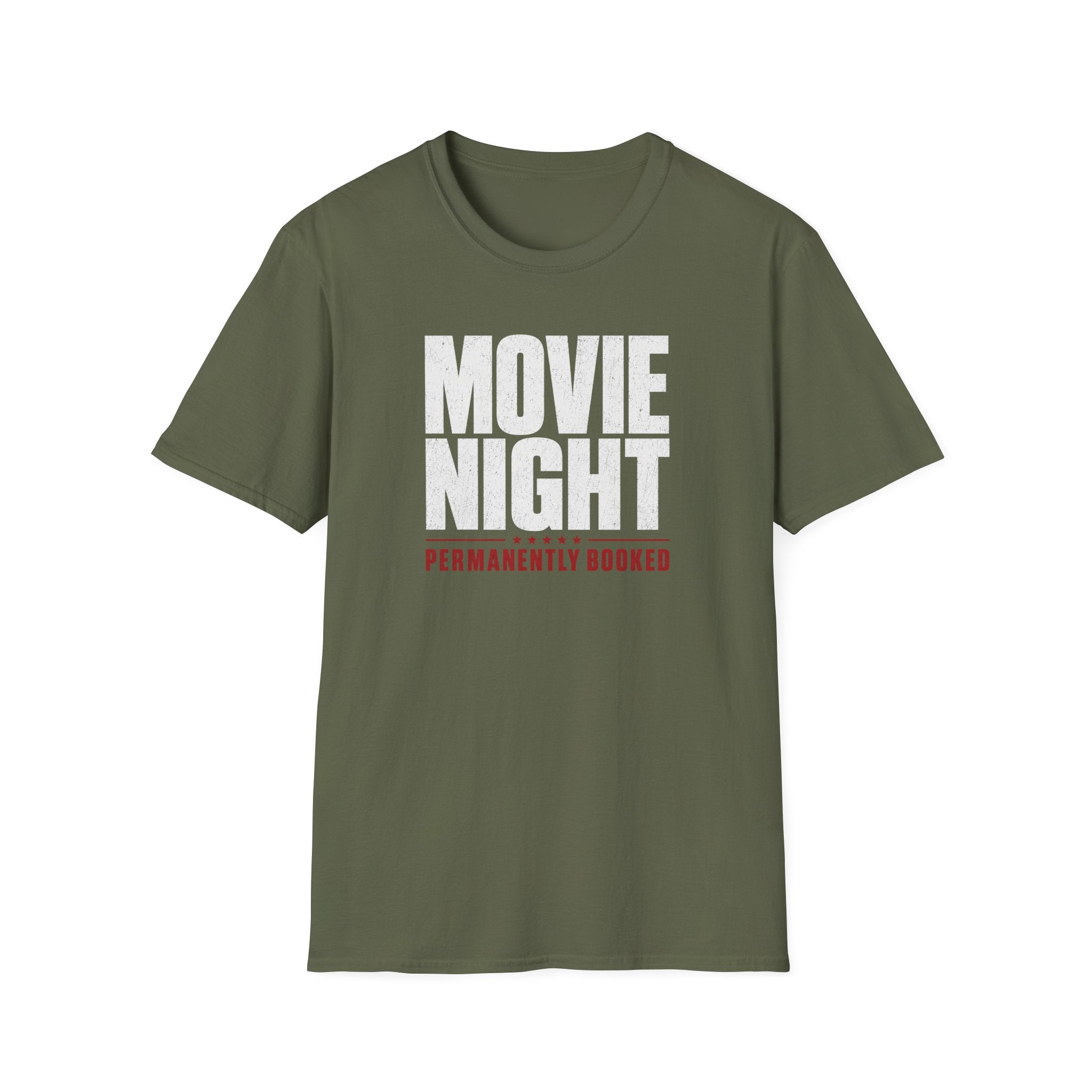Movie Night Permanently Booked T-Shirt