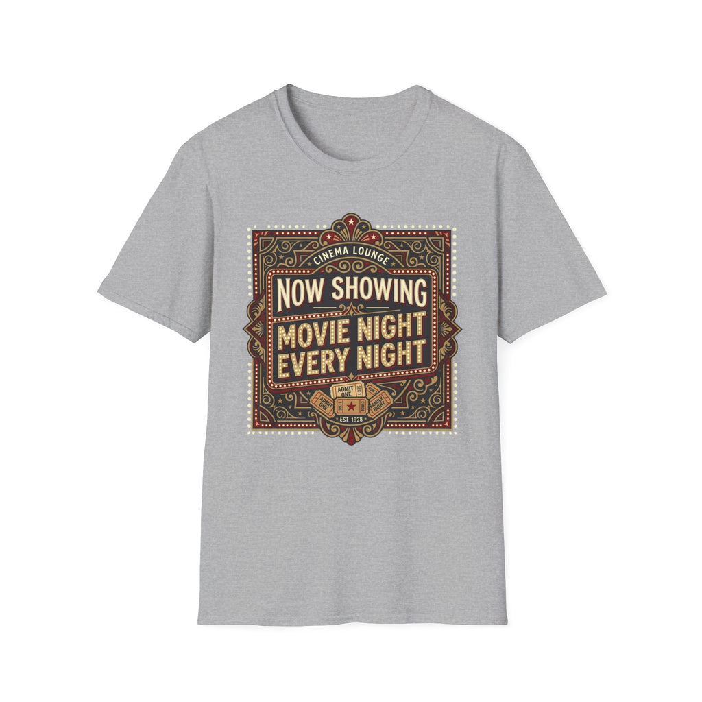 Now Showing Movie Night T‑Shirt
