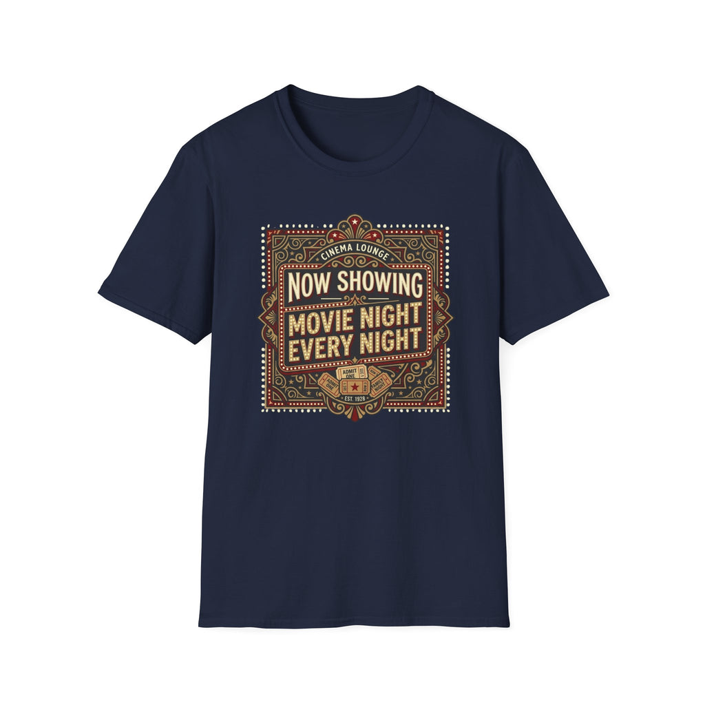 Now Showing Movie Night T‑Shirt