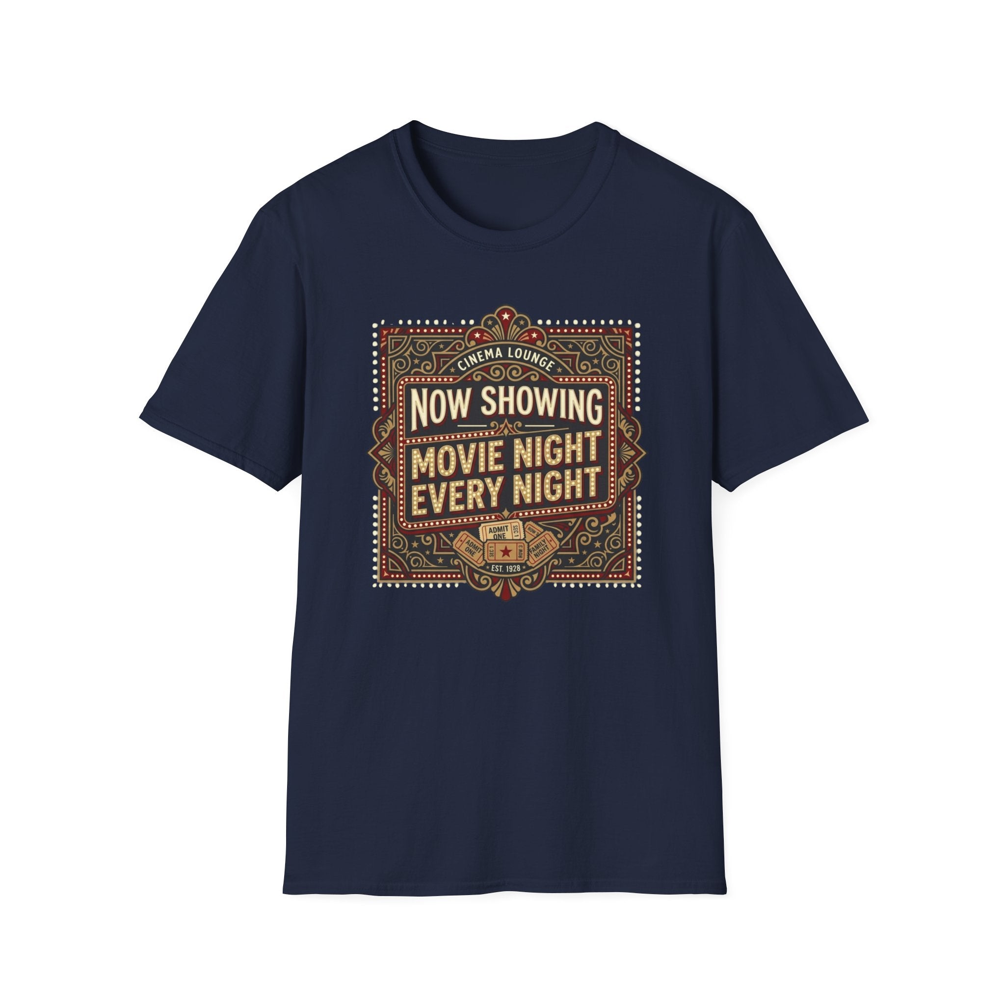 Now Showing Movie Night T‑Shirt