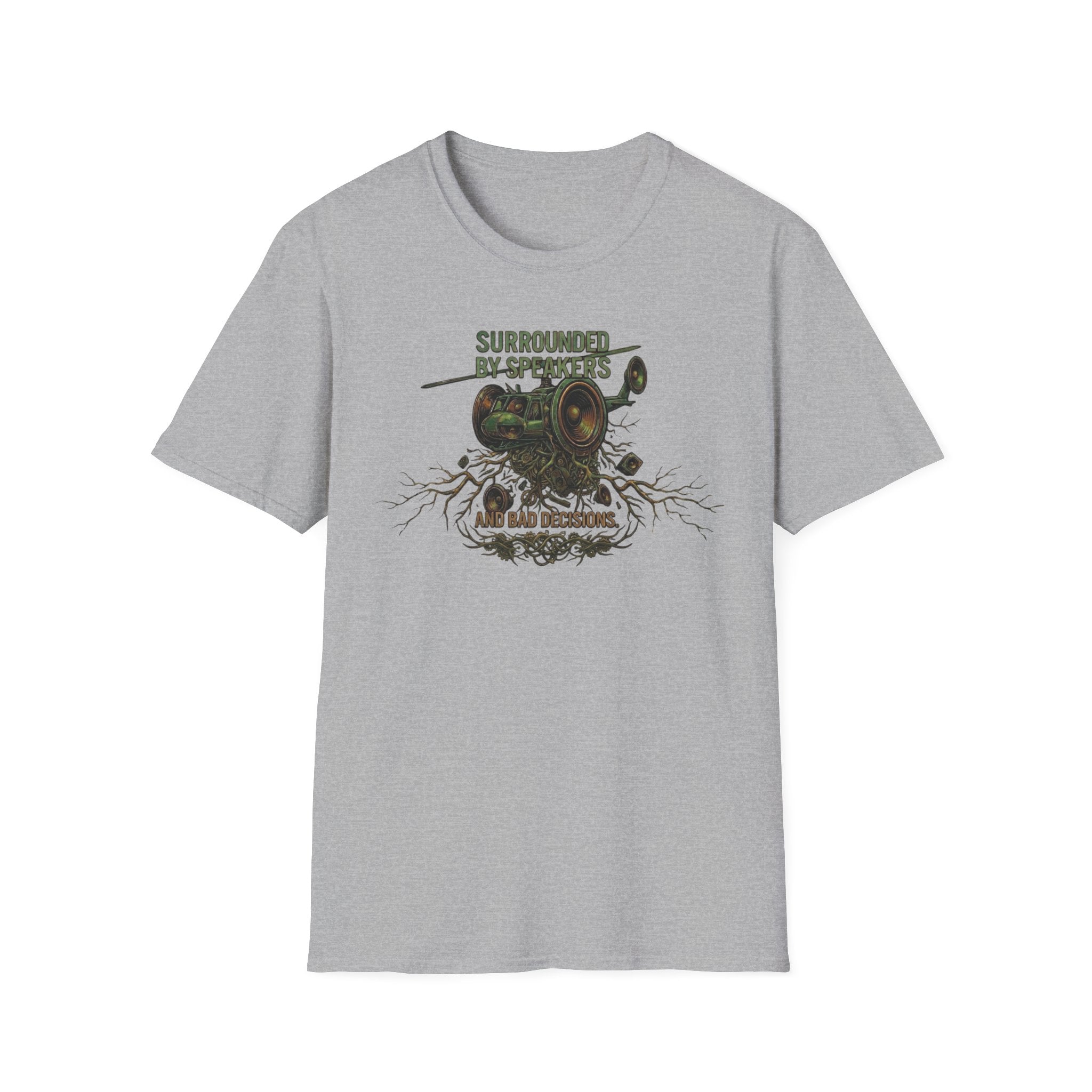 Surrounded by Speakers and Bad Decisions T-Shirt