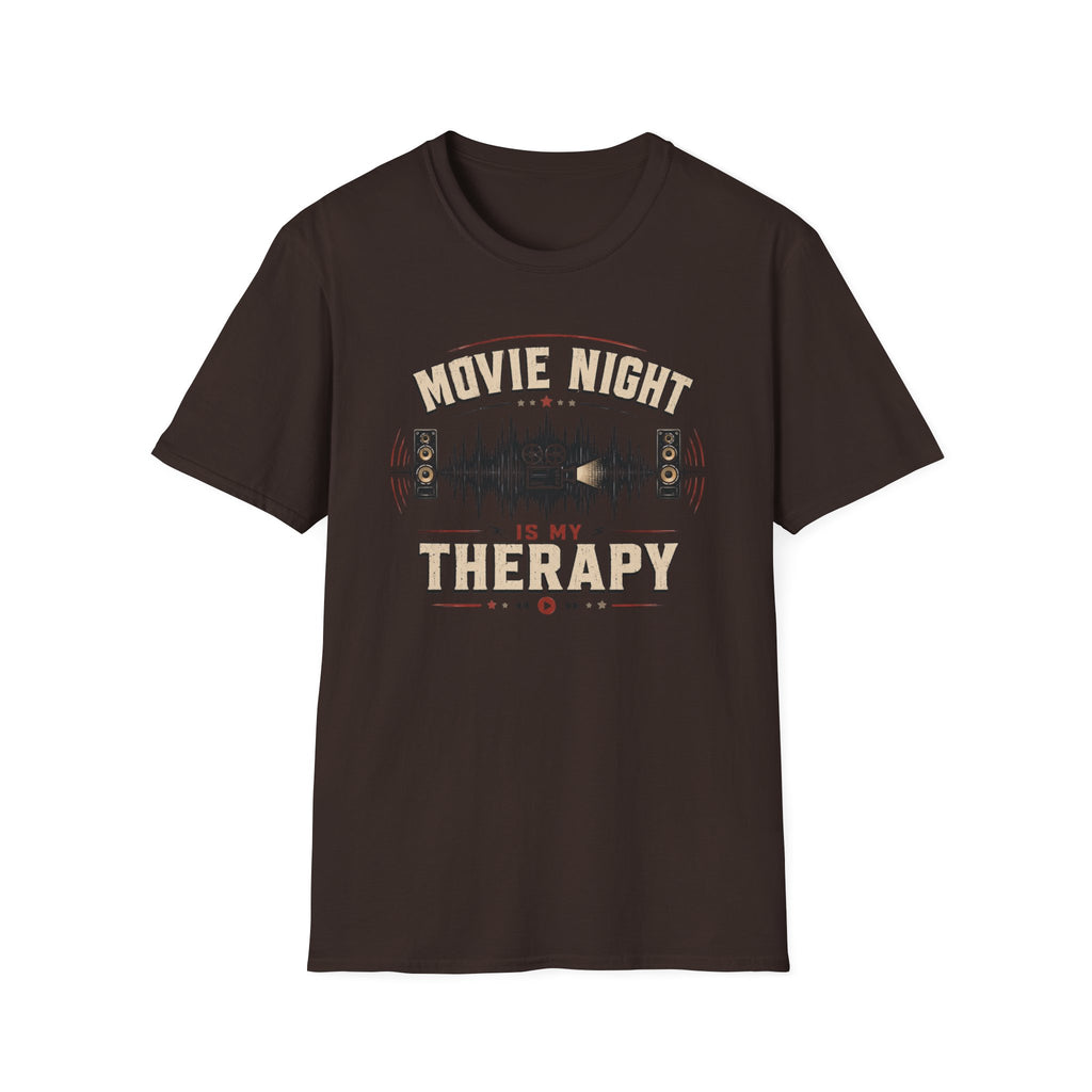 Movie Night Is My Therapy II T-Shirt