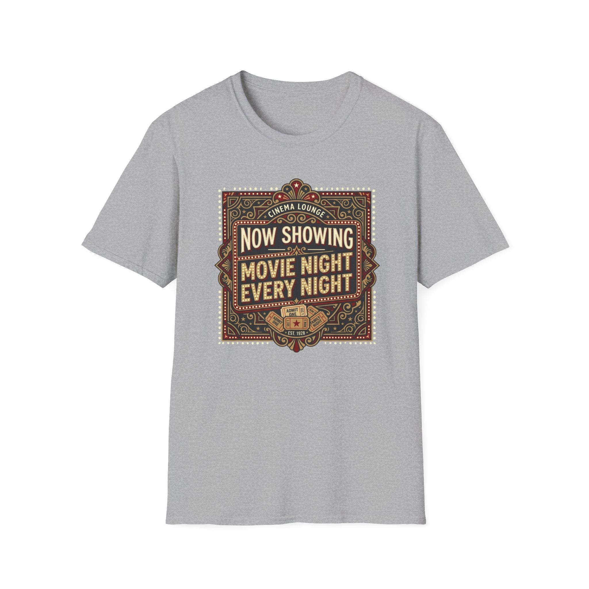 Now Showing Movie Night T‑Shirt