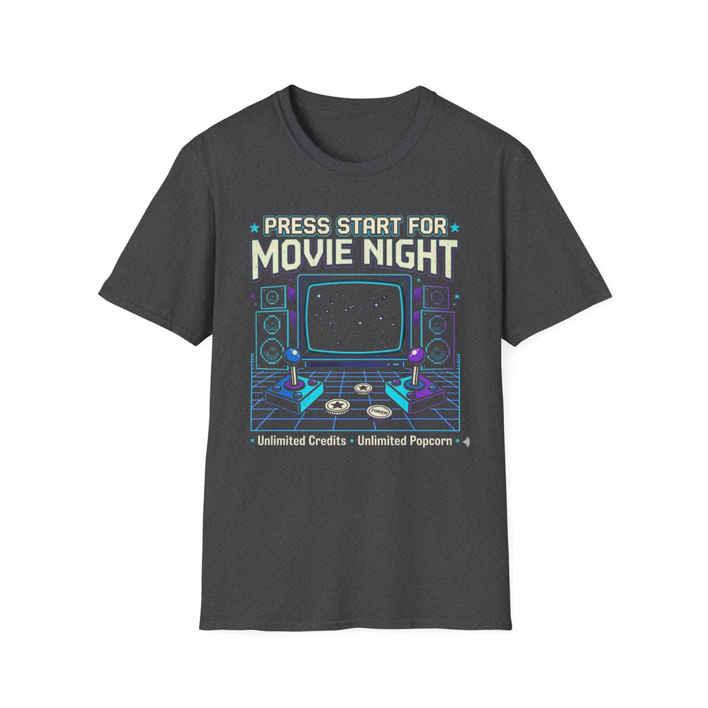 Press Start for Movie Night T-Shirt