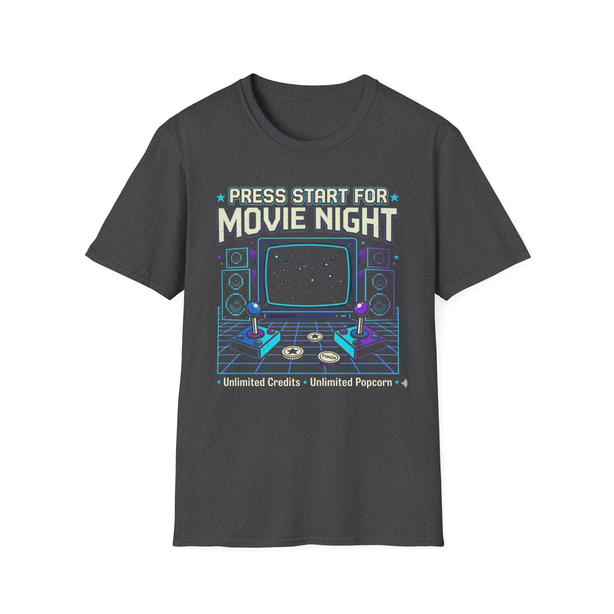 Press Start for Movie Night T-Shirt
