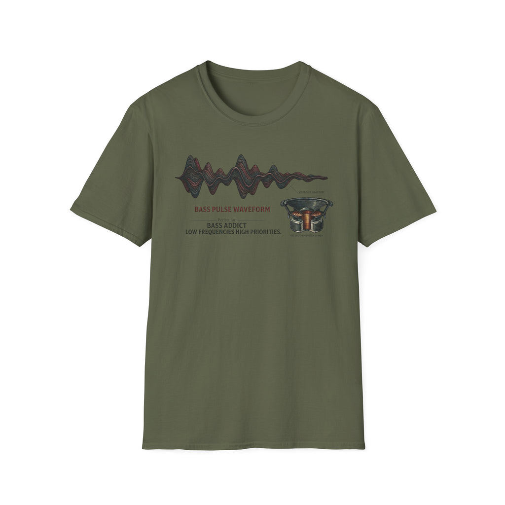 Bass Pulse Waveform T-Shirt