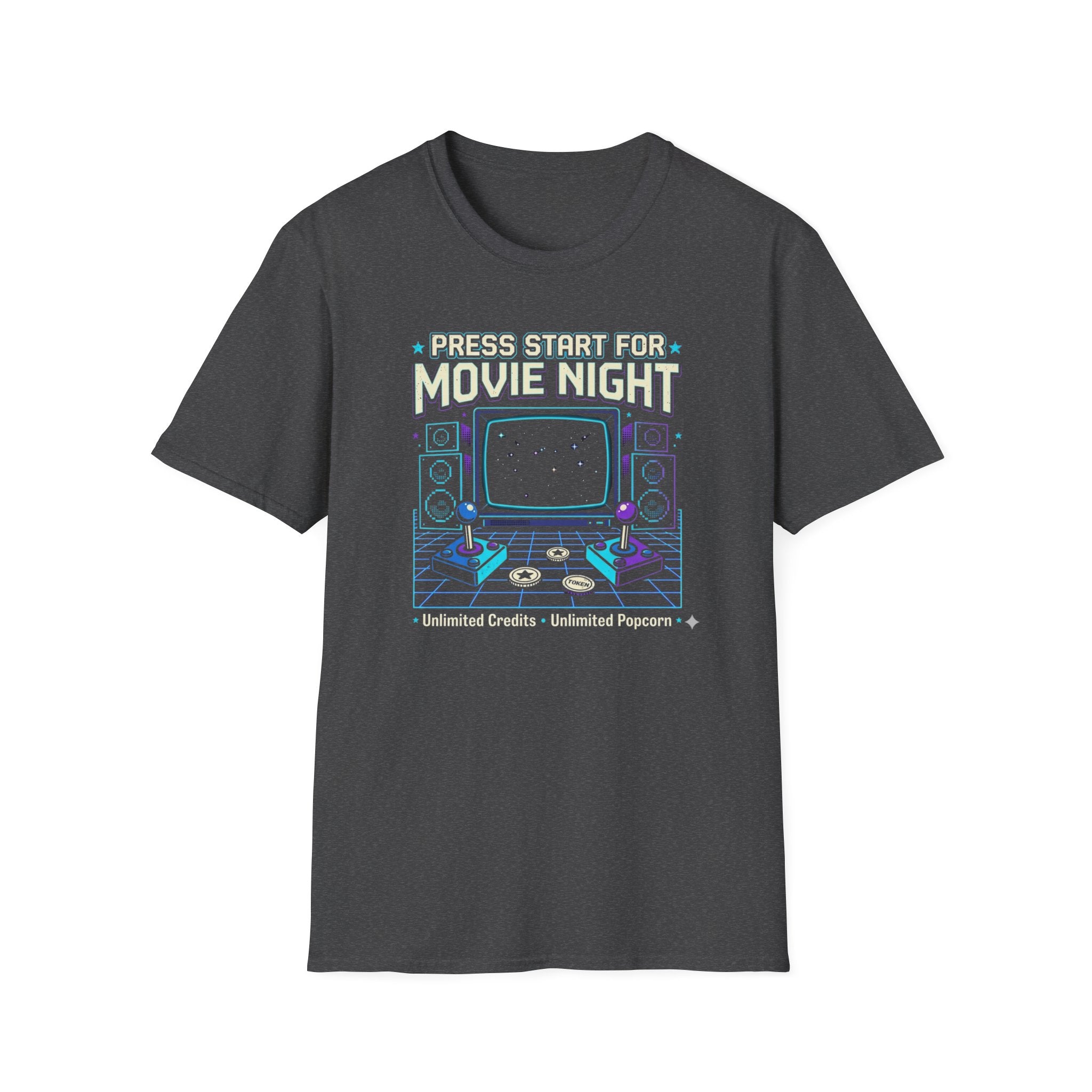 Press Start for Movie Night T-Shirt