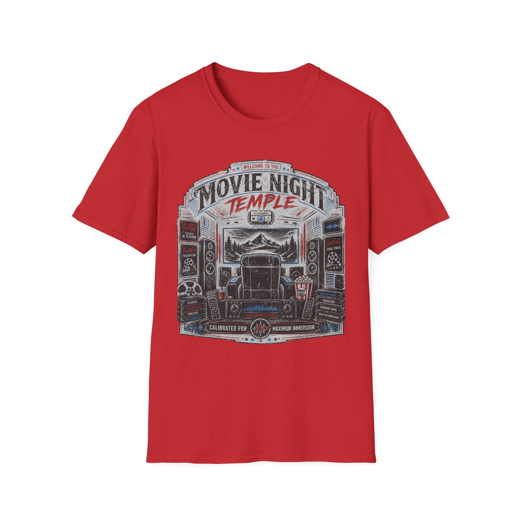 Movie Night Temple T‑Shirt