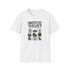 Movie Night Is My Therapy  T-Shirt