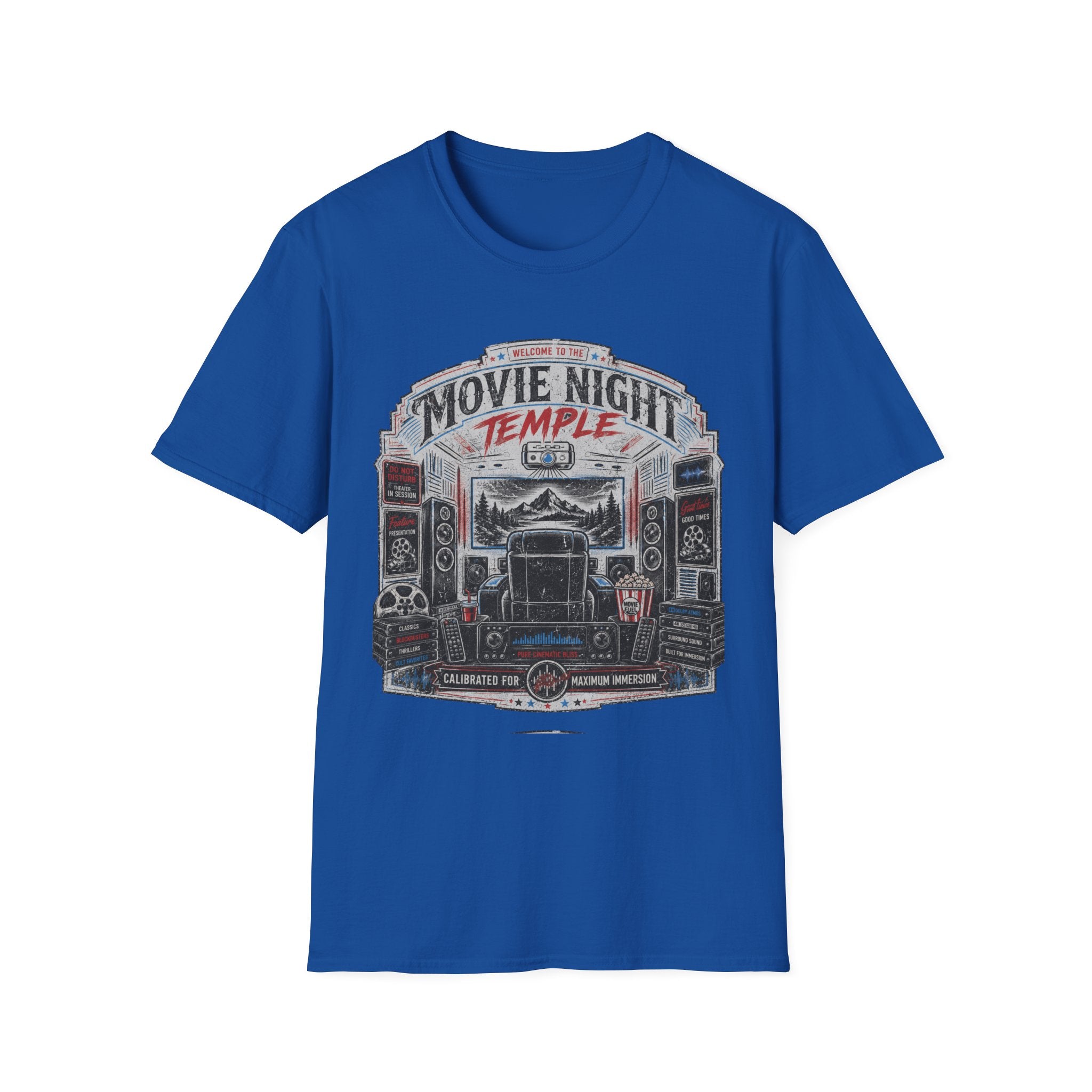 Movie Night Temple T‑Shirt