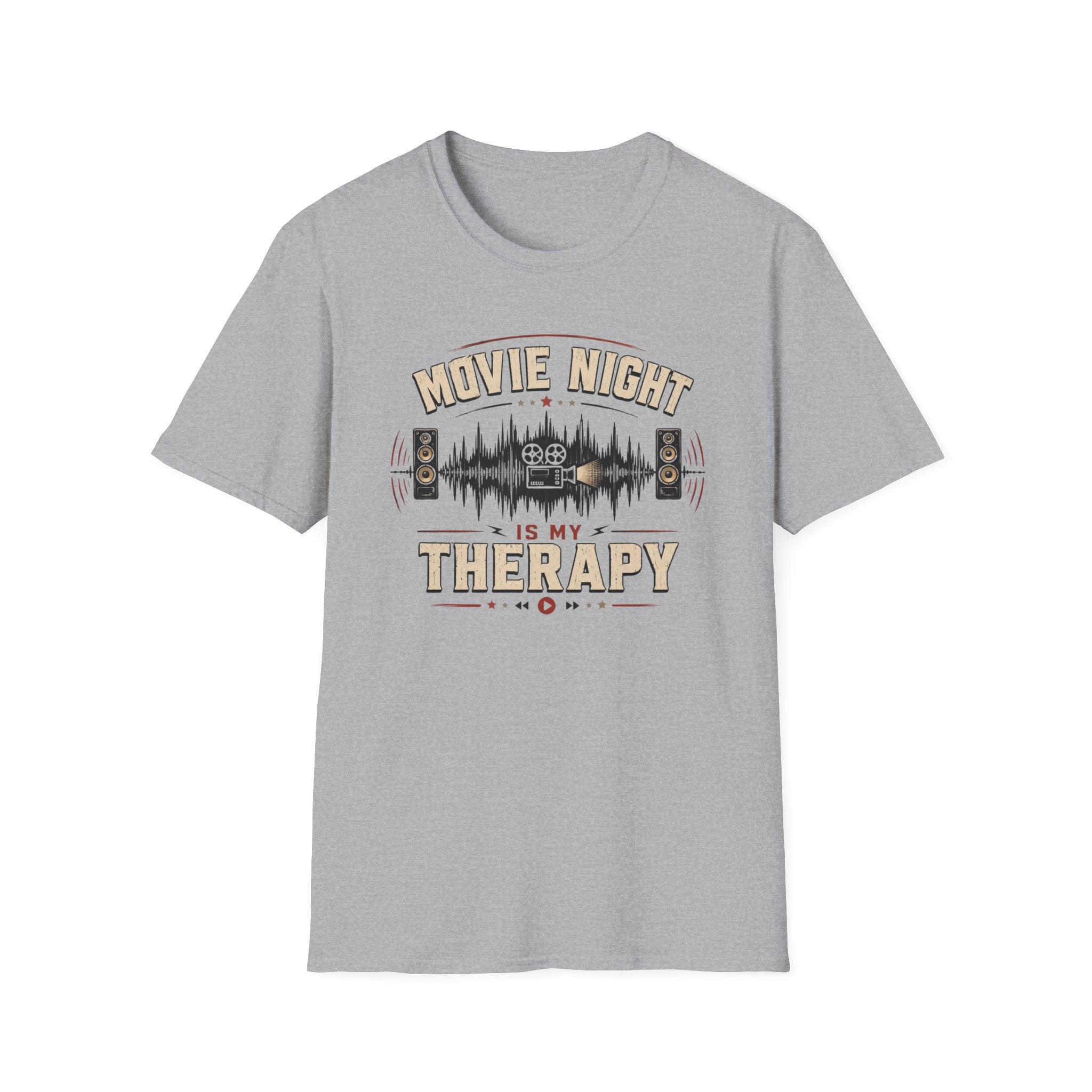 Movie Night Is My Therapy II T-Shirt
