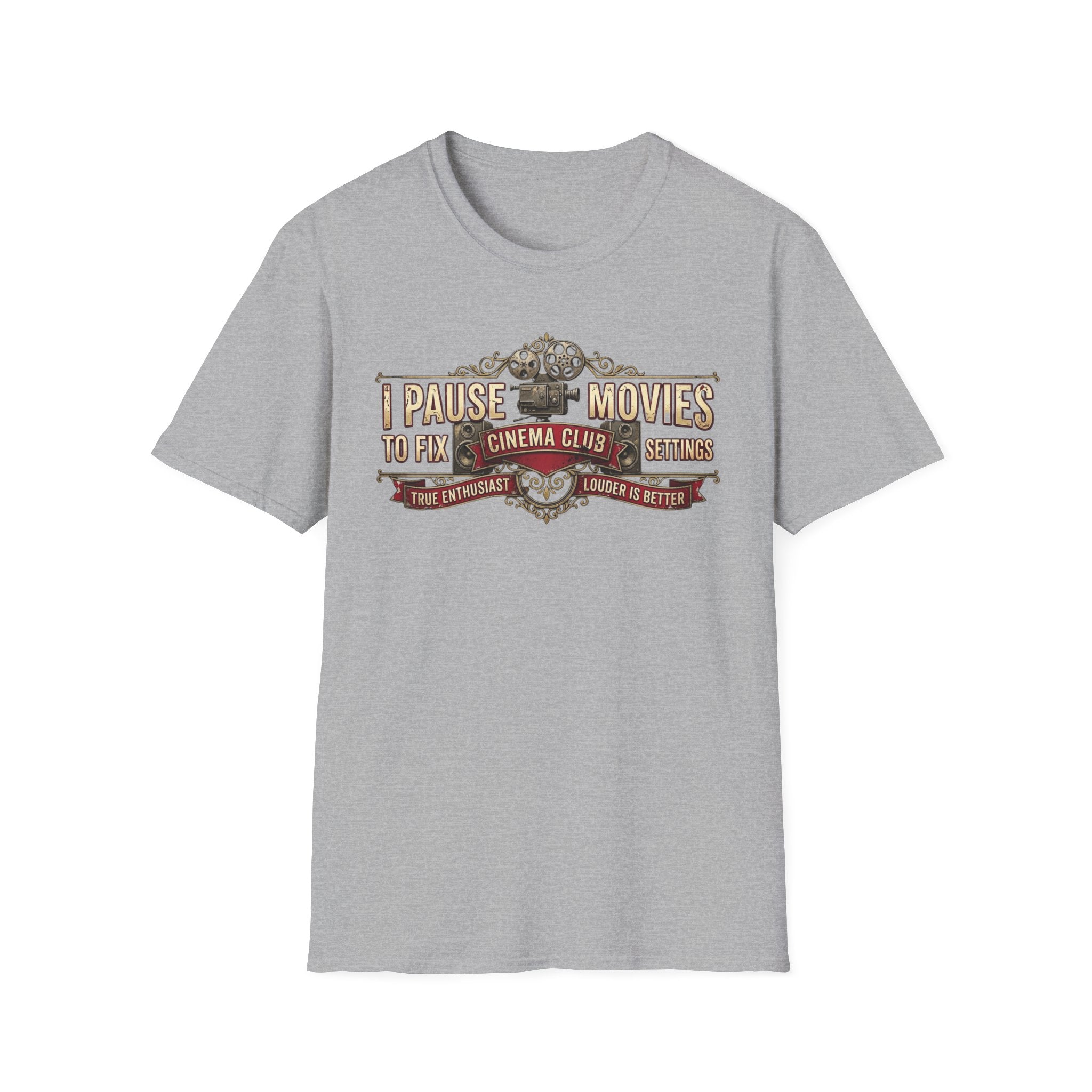 Pause Movies to Fix Settings T-Shirt