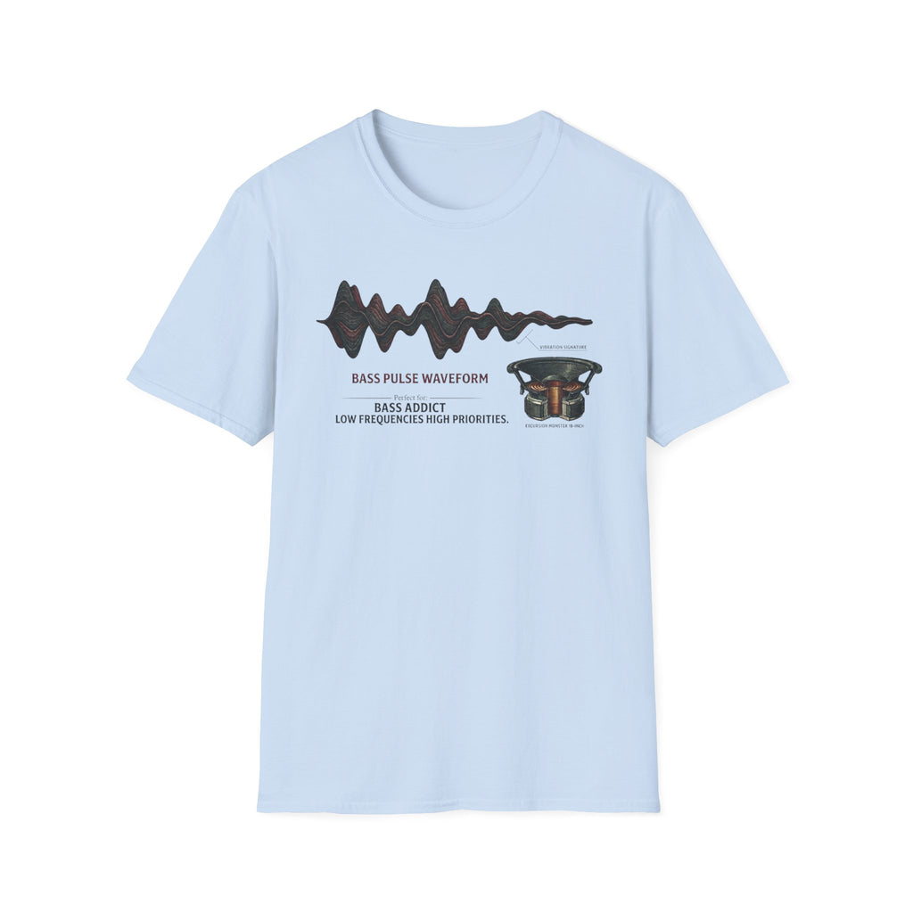 Bass Pulse Waveform T-Shirt