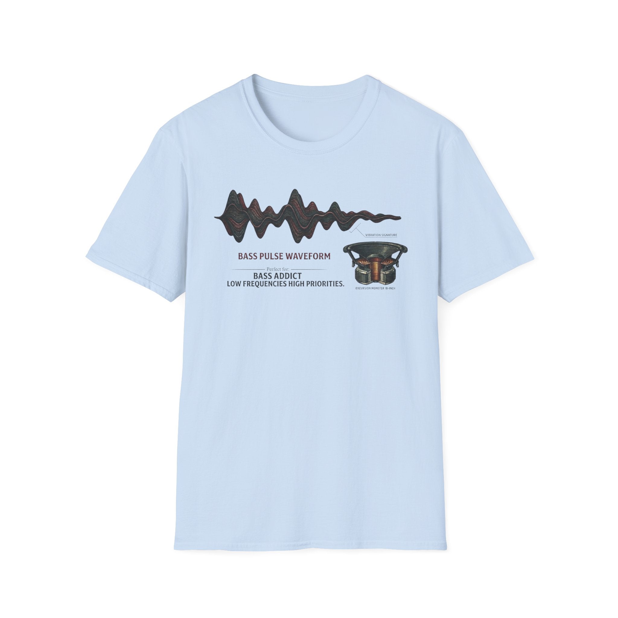 Bass Pulse Waveform T-Shirt