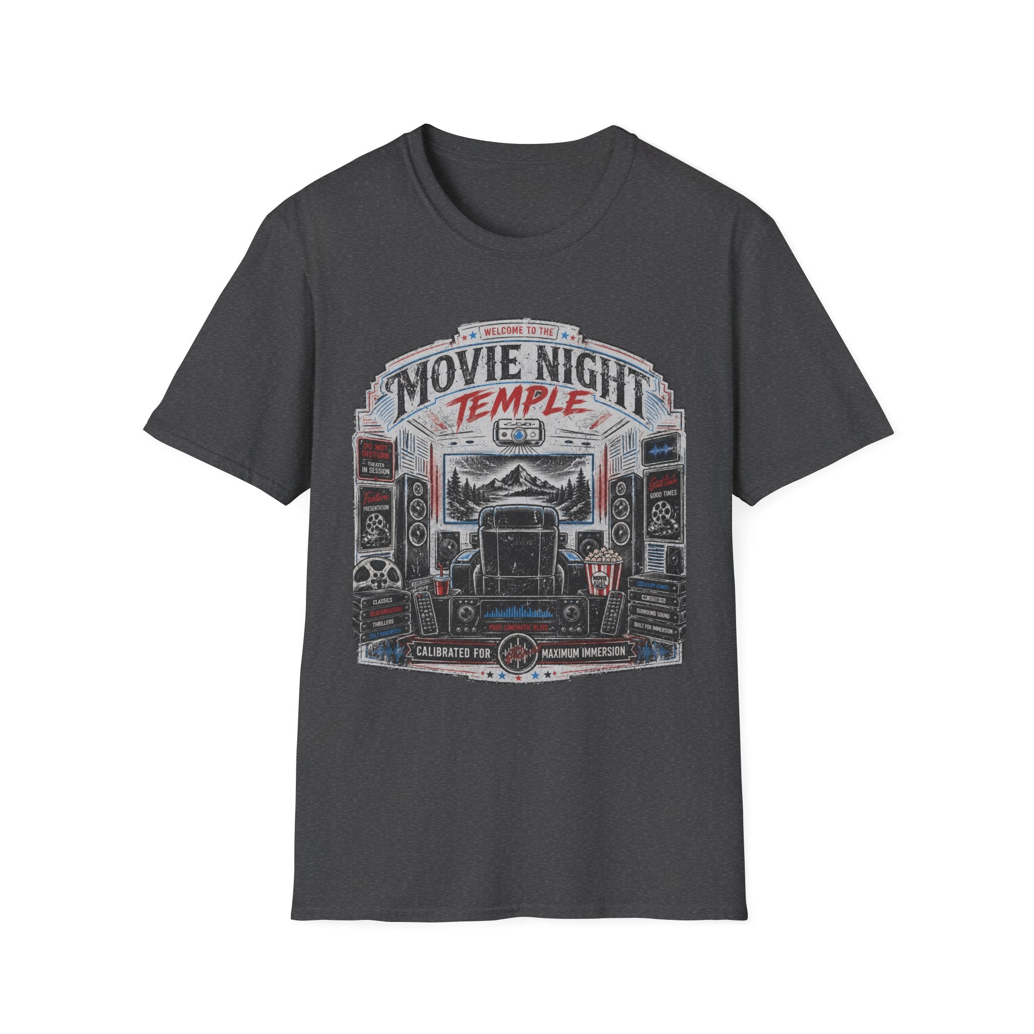 Movie Night Temple T‑Shirt