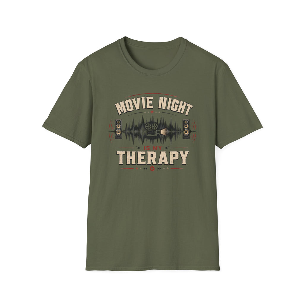 Movie Night Is My Therapy II T-Shirt