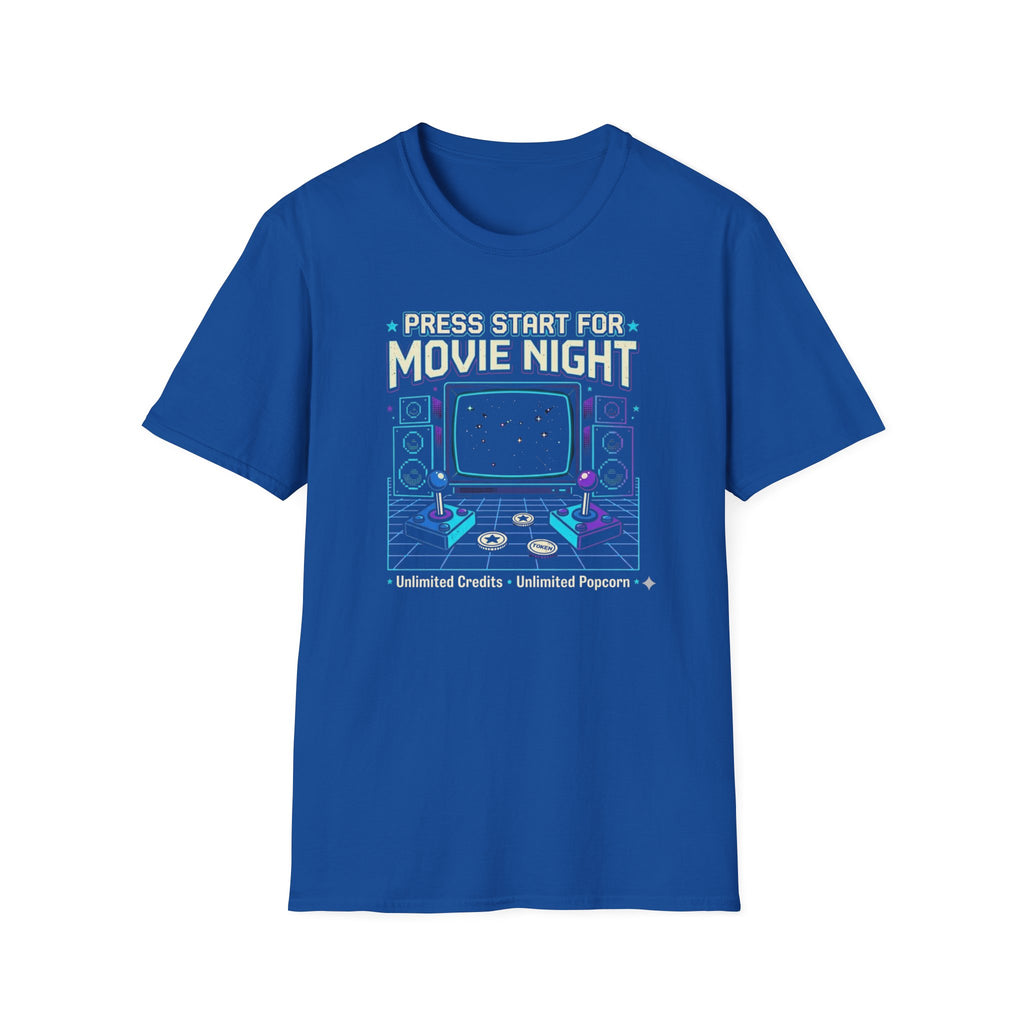 Press Start for Movie Night T-Shirt