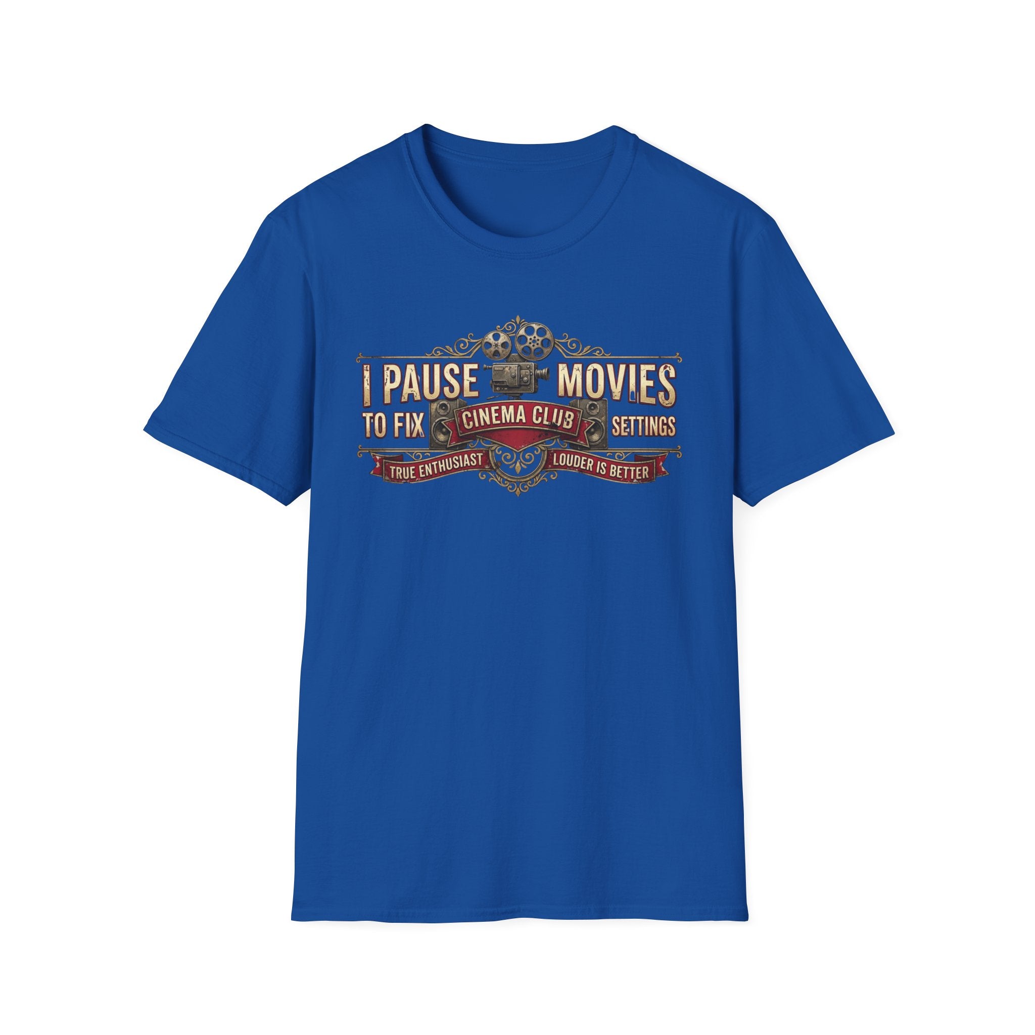 Pause Movies to Fix Settings T-Shirt