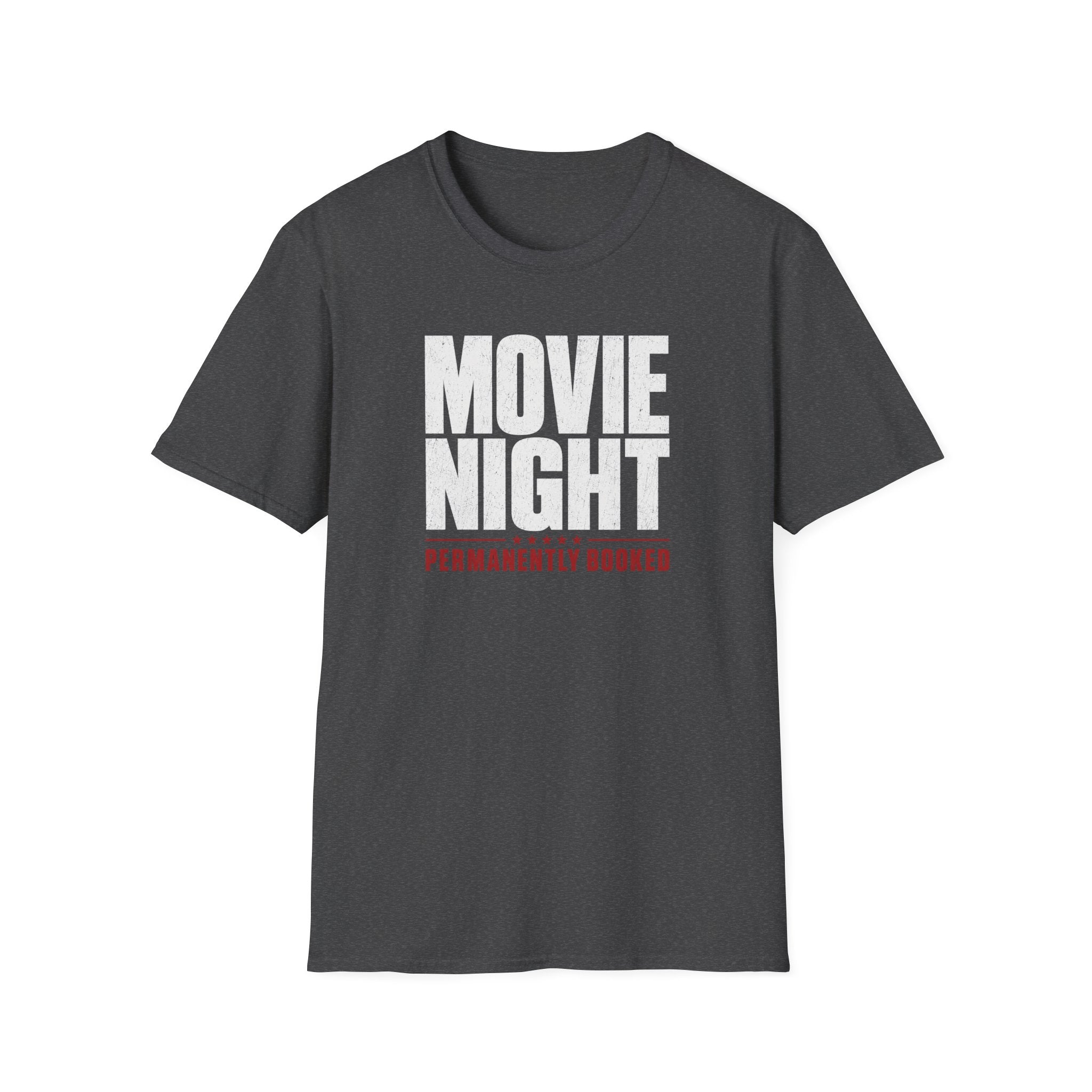 Movie Night Permanently Booked T-Shirt