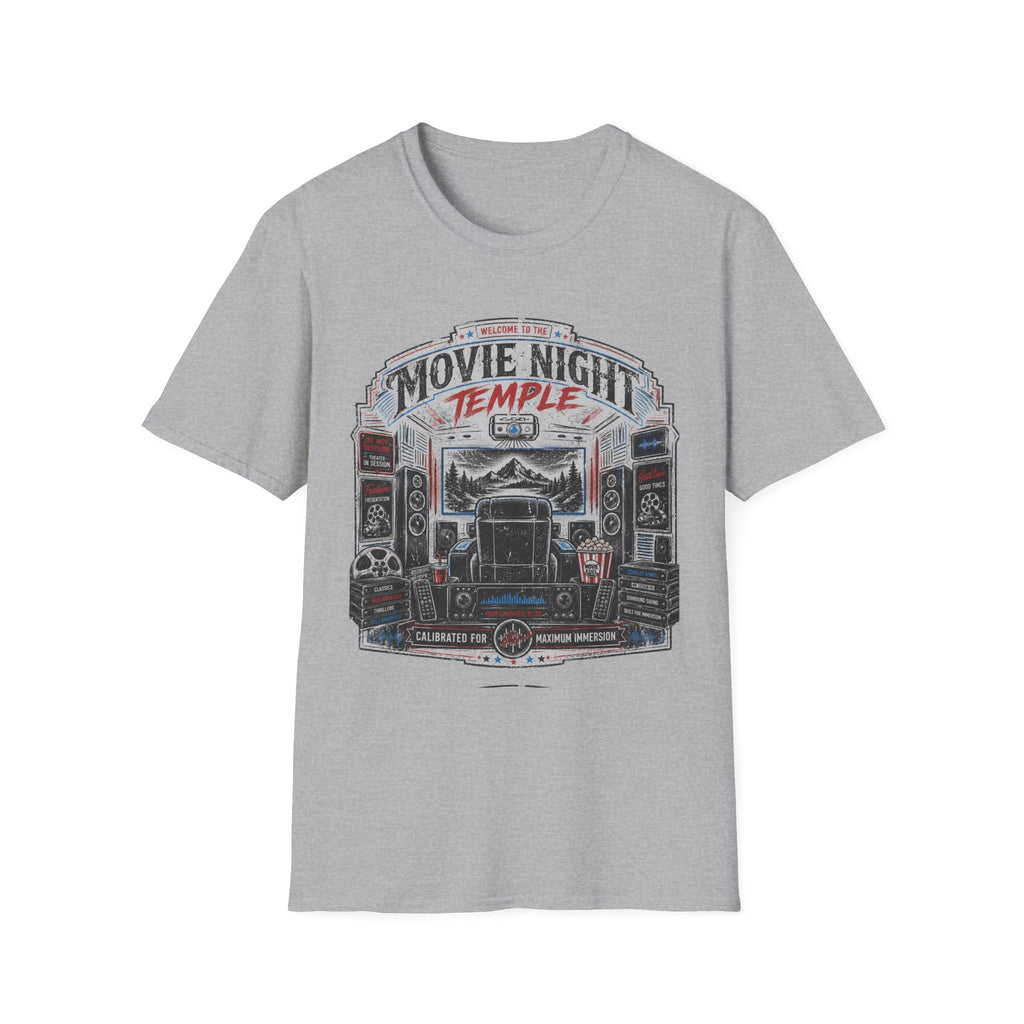 Movie Night Temple T‑Shirt