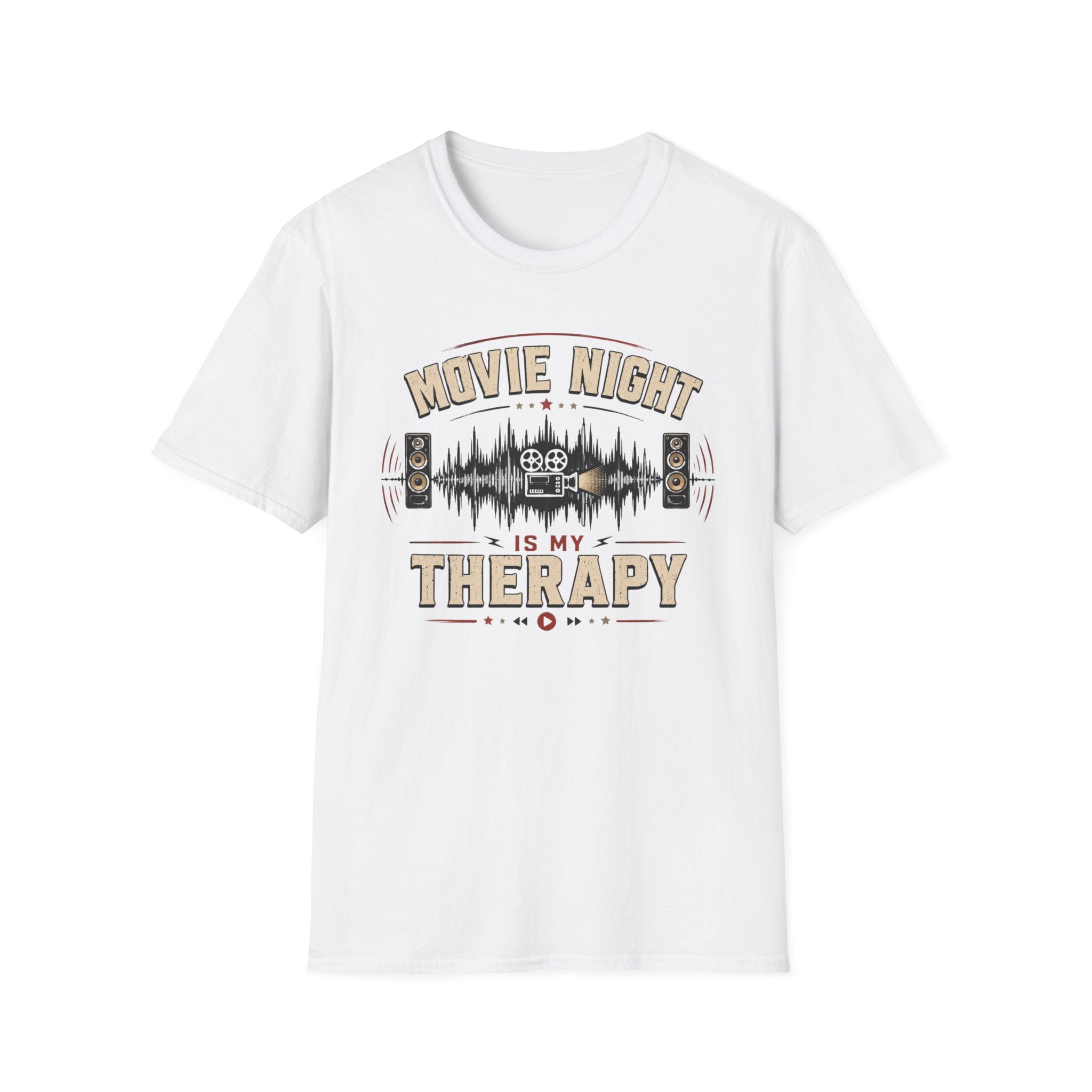 Movie Night Is My Therapy II T-Shirt