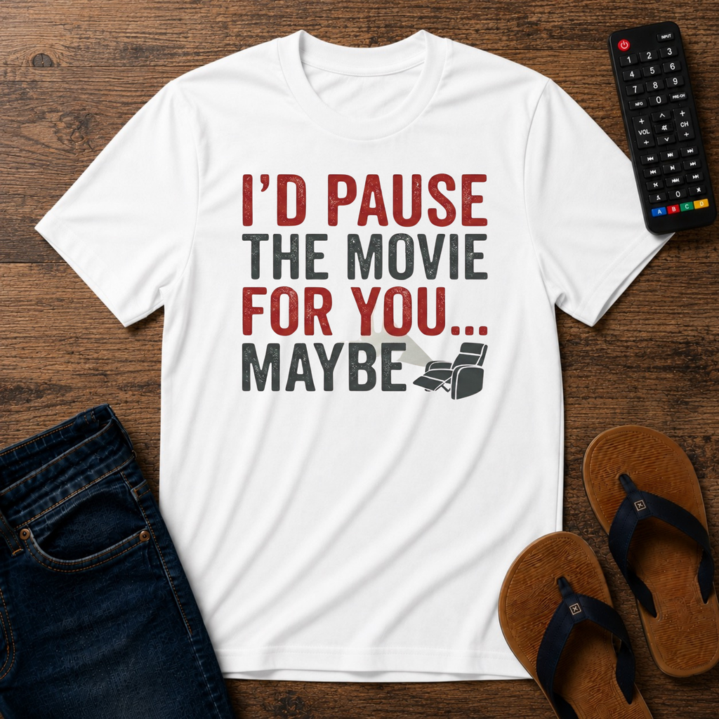 I'd Pause the Movie For You T-Shirt