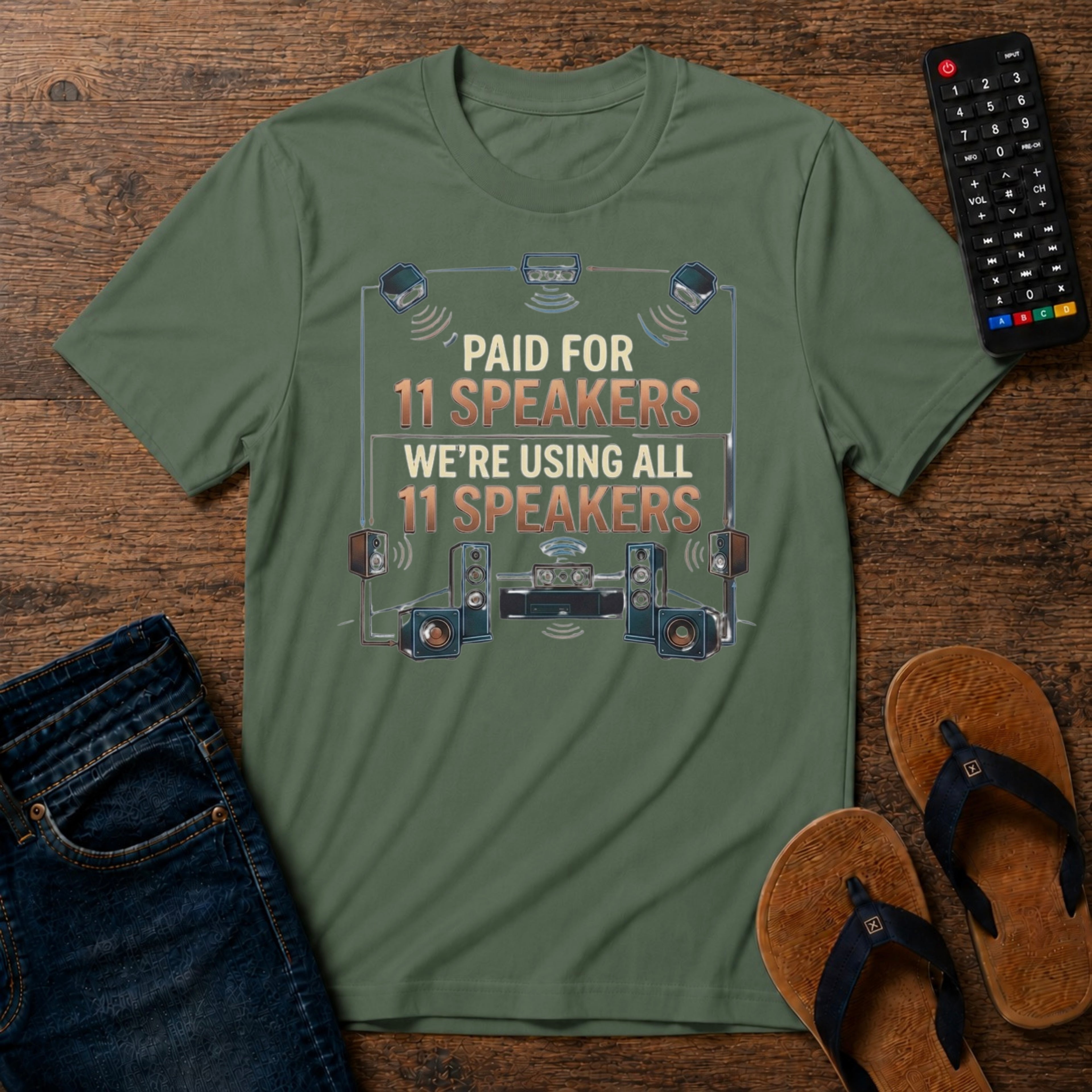 Paid for 11 Speakers T-Shirt
